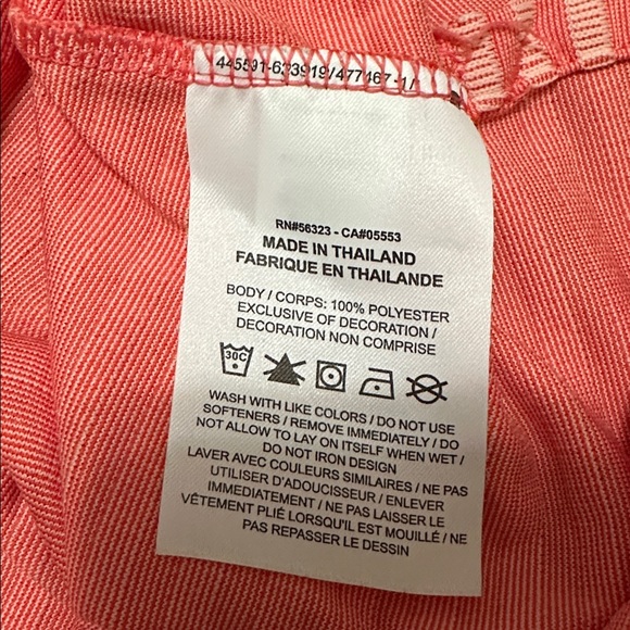 Nike Women's Coral Short Sleeve Dri-Fit Polo - Picture 8 of 8